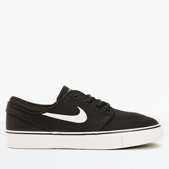 Nike Other - Nike SB Stefan Janoski Black Canvas Skate Shoes